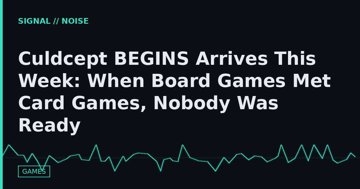 Culdcept BEGINS Arrives This Week: When Board Games Met Card Games, Nobody Was Ready